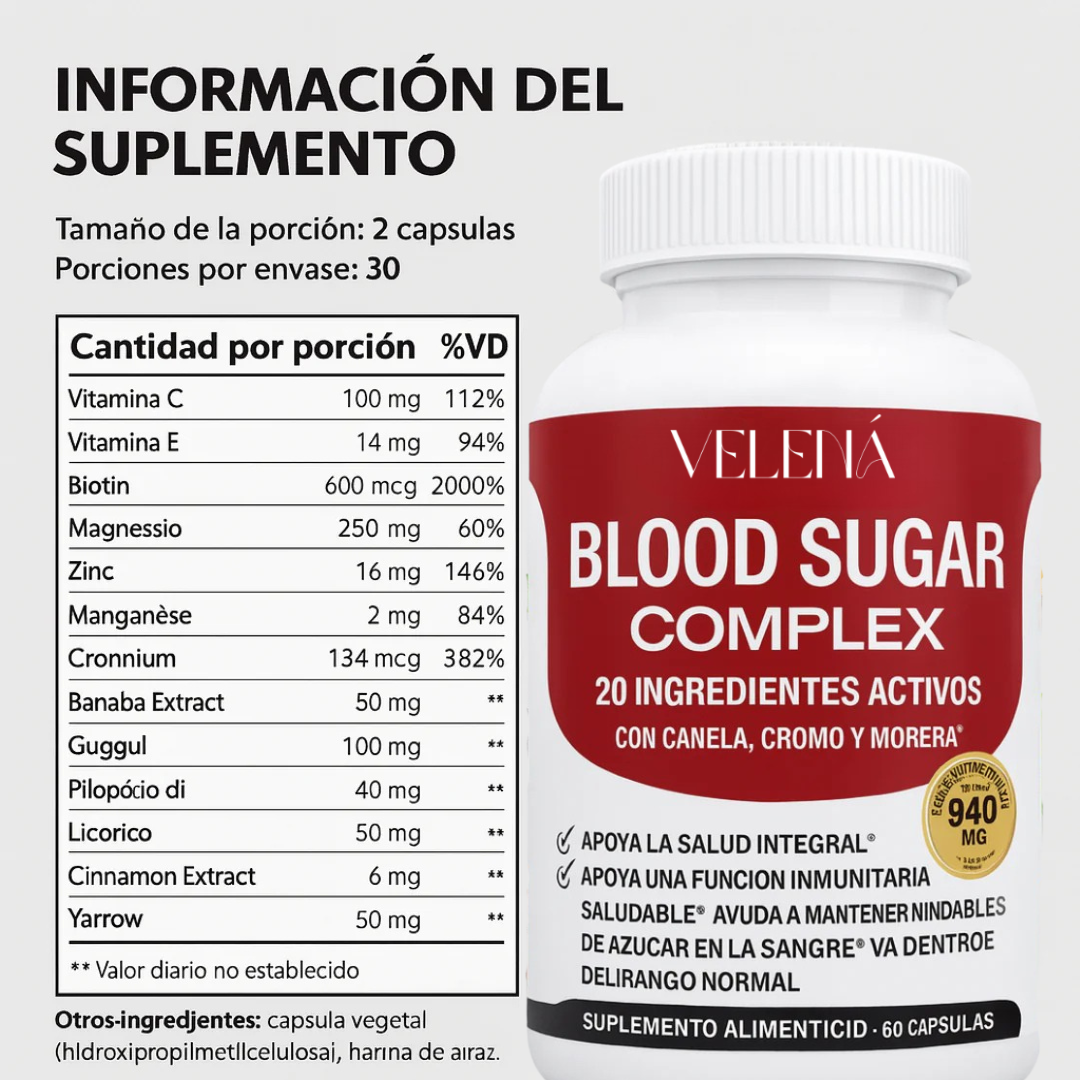 Velená Blood Sugar Complex™